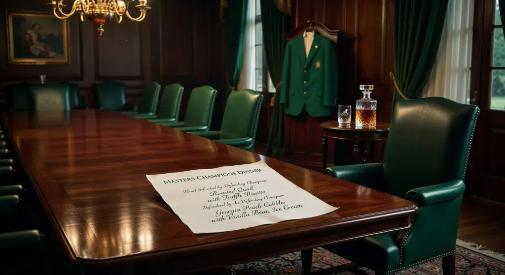 Masters Champions Dinner tradition curated by defending champion
