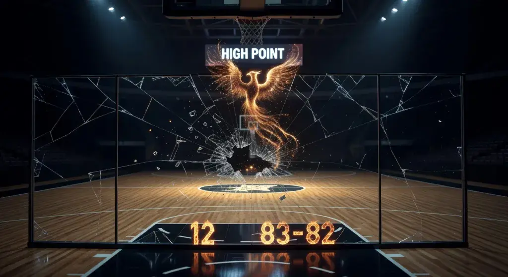 No. 12 seed High Point defeats No. 5 Wisconsin 83-82 in NCAA tournament first-round upset