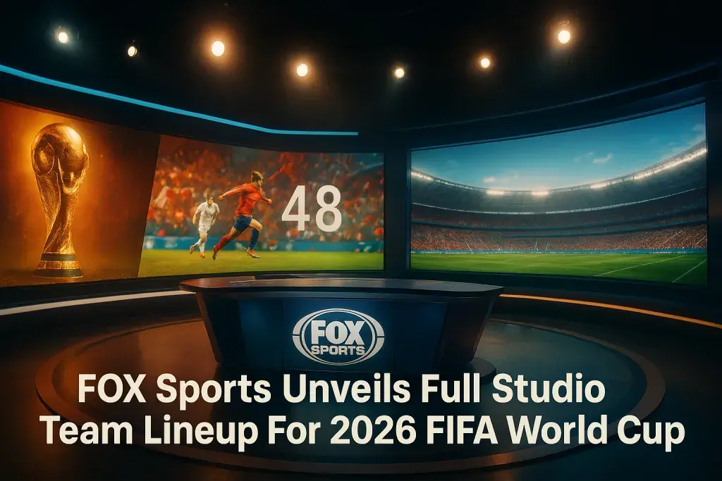 FOX Sports Unveils Full Studio Team Lineup For 2026 FIFA World Cup