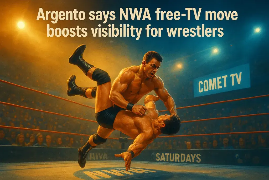 Argento says NWA free-TV move boosts visibility for wrestlers