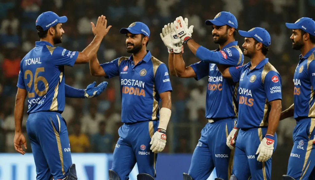 Rajasthan Royals Post 205 to Test Mumbai Indians in Playoff Push