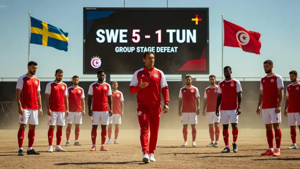 Tunisia Sack Lamouchi and Turn to Renard After Sweden Humiliation