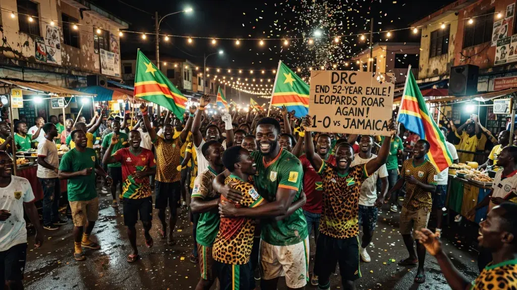 DRC End 52-Year World Cup Exile With Hard-Fought Win Over Jamaica