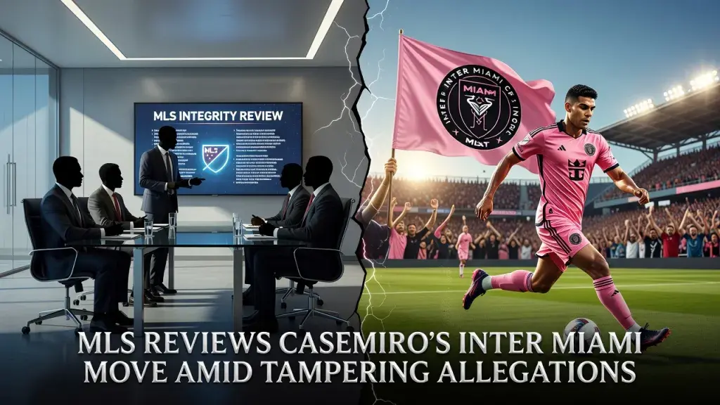 MLS Opens Tampering Review Into Casemiro's Move to Inter Miami