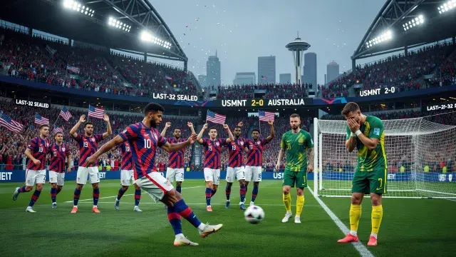 USMNT Beat Australia 2-0 to Seal World Cup Last-32 Spot