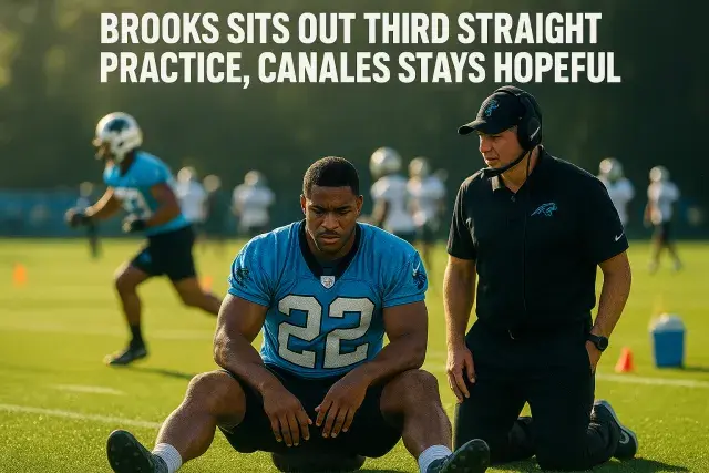 Brooks Sits Out Third Straight Practice, Canales Stays Hopeful