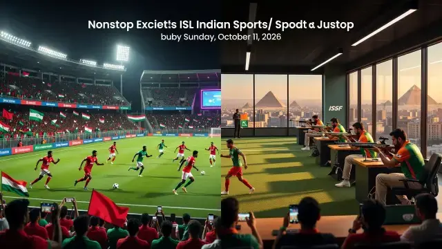 ISL Derby and Cairo Shooting World Cup Headline Busy Sunday